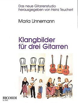 Maria Catharina Linnemann Notenblätter Klangbilder für 3 Gitarren