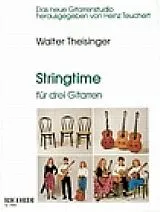 Walter Theisinger Notenblätter Stringtime für 3 Gitarren
