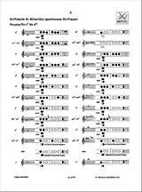 Elisabeth Weinzierl Notenblätter Grifftabelle Flöte