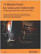  Notenblätter 15 Barock-Duos