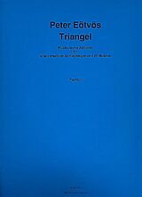 Peter Eötvös Notenblätter Triangel für Schlagzeug und 27 Instrumente
