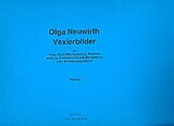 Olga Neuwirth Notenblätter Vexierbilder für Flöte, Klarinette, Saxophon