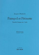 Jacques Offenbach Notenblätter Paimpol et Périnette Klavierauszug (fr/dt)