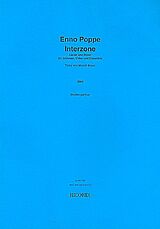 Enno Poppe Notenblätter Interzone für Stimmen, Video und Ensemble