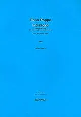 Enno Poppe Notenblätter Interzone für Stimmen, Video und Ensemble
