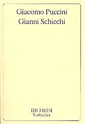 Giacomo Puccini Notenblätter Gianni Schicchi