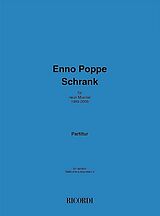 Enno Poppe Notenblätter Schrank (1989-2009)