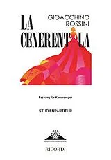 Gioacchino Rossini Notenblätter La Cenerentola (Fassung für Kammeroper)