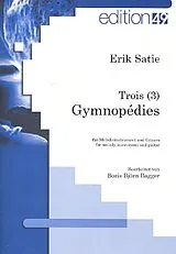 Erik Satie Notenblätter 3 Gymnopedies