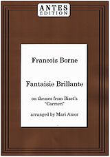 Francois Borne Notenblätter Fantasie Brillante für Flöte