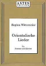 Regina Wittemeier Notenblätter Orientalische Lieder