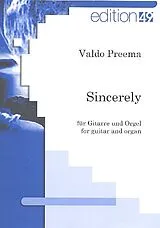 Valdo Preema Notenblätter Sincerely 2000