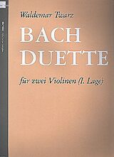Johann Sebastian Bach Notenblätter Bach-Duette