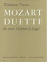 Wolfgang Amadeus Mozart Notenblätter Mozart Duette