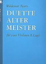  Notenblätter Duette alter Meister