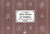 Georg Friedrich Händel Notenblätter Kleine Musiken