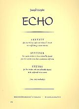 Franz Joseph Haydn Notenblätter Das Echo Sextett für 4 Violinen