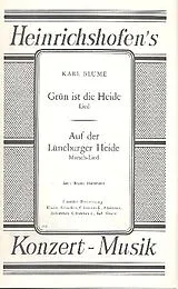 Karl Blume Notenblätter Grün ist die Heide und Auf der Lüneburger