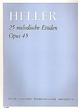 Stephen Heller Notenblätter 25 melodische Etüden op.45