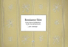  Notenblätter Renaissance-Trios