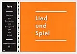  Notenblätter LIED UND SPIEL LIEDSAETZE MIT