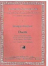 Giuseppe Giamberti Notenblätter Duetti