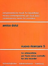 Amico Dolci Notenblätter Nuovo ricercare 5 für