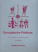  Notenblätter Europäische Folklore Lieder und