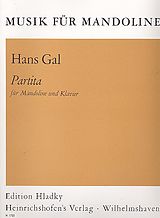 Hans Gál Notenblätter Partita für Mandoline und Klavier