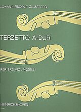 Johann Rudolf Zumsteeg Notenblätter Terzetto A-Dur per 3 violoncelli