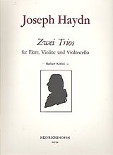 Franz Joseph Haydn Notenblätter Zwei Trios für Flöte, Violine