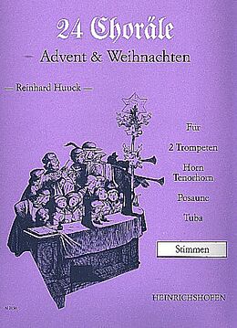 Reinhard Huuck Notenblätter 24 Choräle - Advent und Weihnachten