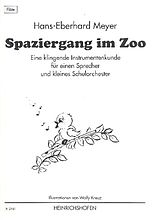 Hans-Eberhard Meyer Notenblätter Spaziergang im Zoo