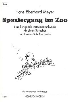 Hans-Eberhard Meyer Notenblätter Spaziergang im Zoo