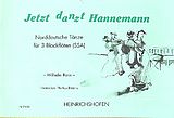 Wilhelm Roos Notenblätter Jetzt danzt Hannemann Norddeutsche
