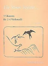  Notenblätter Ein Stimm beginnt 57 Kanons