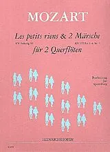 Wolfgang Amadeus Mozart Notenblätter Les petits riens und 2 Märsche