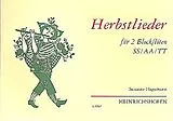 Susanne Hagemann Notenblätter Herbstlieder