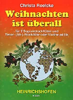 Christa Rölcke Notenblätter Weihnachten ist überall