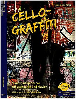 Magdalena König Notenblätter Cello-Graffiti