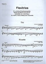  Notenblätter Flexitrios für Violine, Viola und