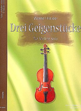 Werner Heider Notenblätter 3 Geigenstücke