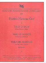 Friedrich Hartmann Graf Notenblätter Trio D-Dur für Flöte, Violine