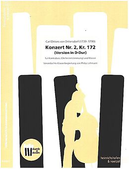 Geheftet Konzert Nr. 2, Kr 172 (Version in D-Dur) von Carl D. v. Dittersdorf