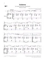 Maria Theresia von Paradis Notenblätter Sicilienne (+QR-Codes)