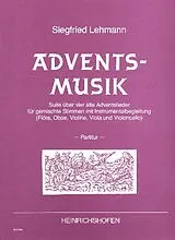 Siegfried Lehmann Notenblätter Adventsmusik Suite über 4 alte