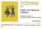 Rudolf Barthel Notenblätter Die Flötenstunde Band 4