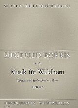 Siegfried Borris Notenblätter Musik op.109 Band 1 Teil 2