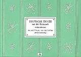 Carl Maria von Weber Notenblätter Deutsche Tänze aus der Romantik
