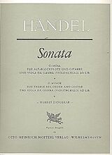 Georg Friedrich Händel Notenblätter Sonate g-Moll für
